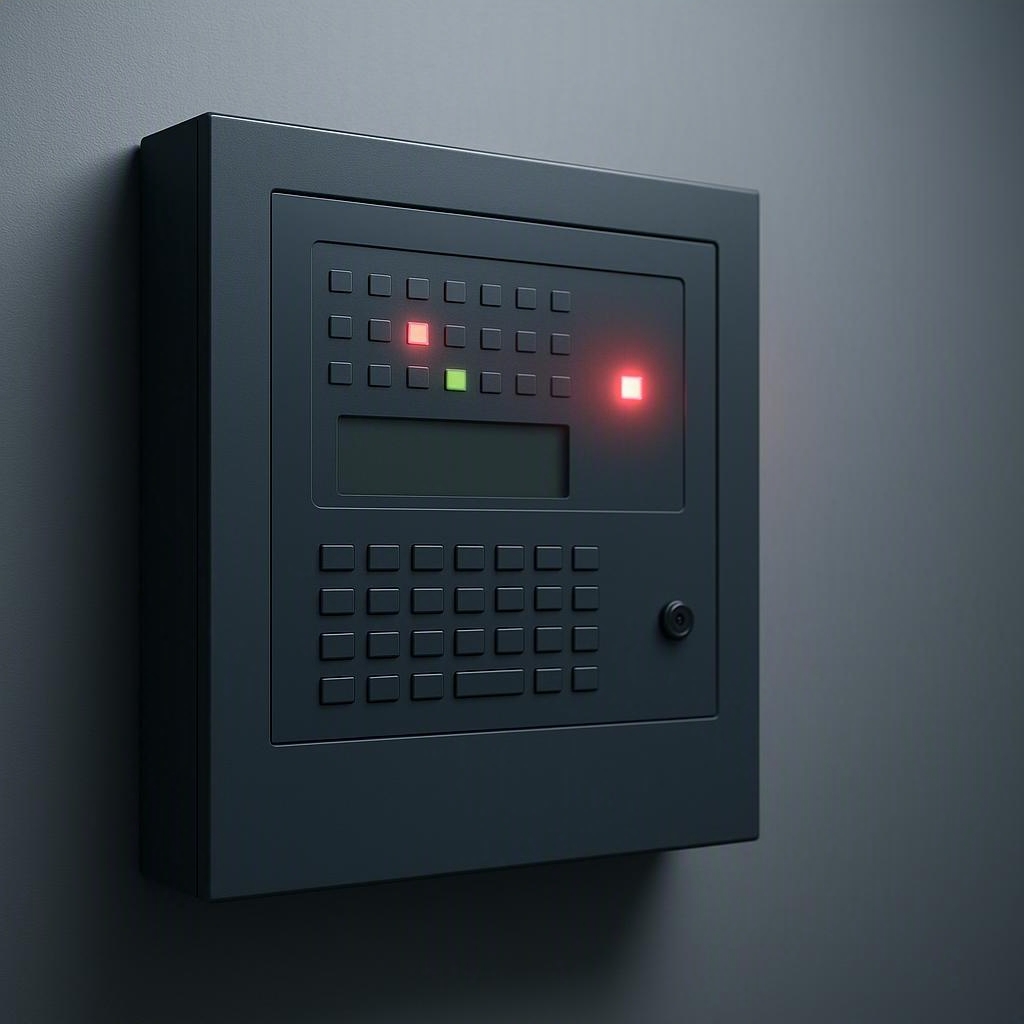 Modern fire alarm control panel